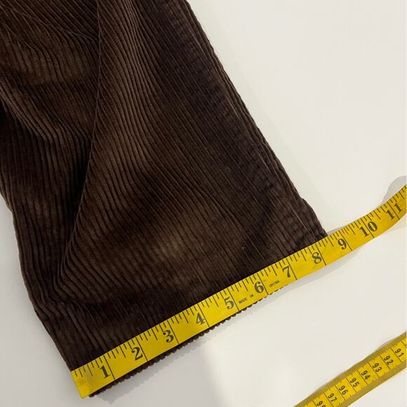 Vintage Corduroy Overalls Cleveland Browns Size Large - Picture 14 of 14